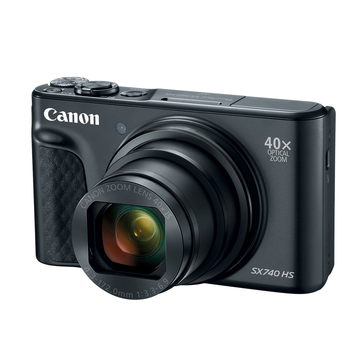 Canon PowerShot SX740 HS Digital Camera (Black)