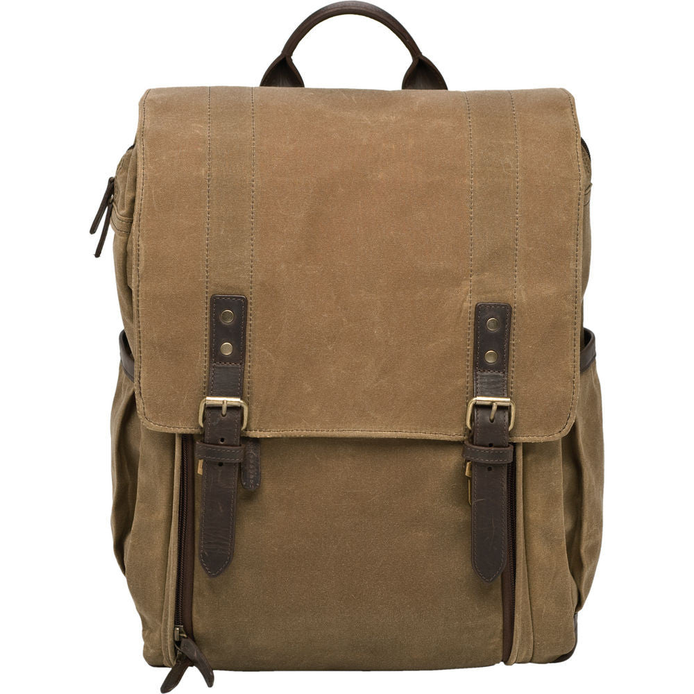 ONA Camps Bay Camera and Laptop Backpack Field Tan