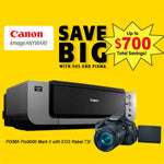 Canon Pixma Printer "Free" with DSLR Purchase