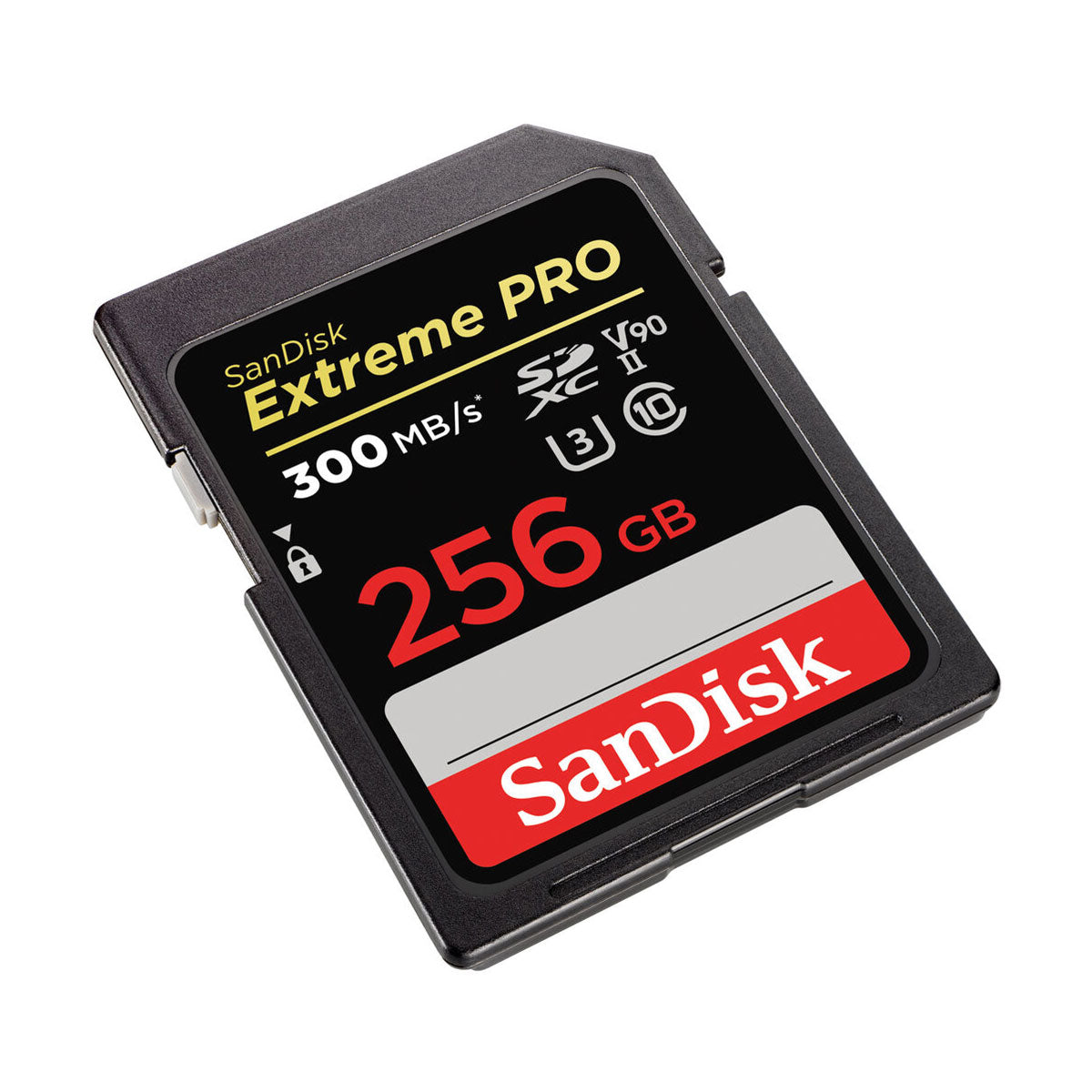 SanDisk 256GB Extreme PRO UHS-II SDXC (V90) Memory Card 300 MB/s