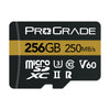 ProGrade Digital 256GB UHS-II microSDXC (V60) Memory Card with SD Adapter