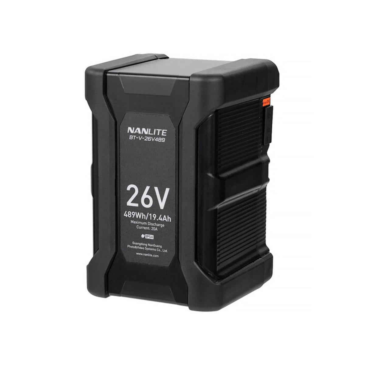 Nanlite 26V 489Wh V-Mount Battery