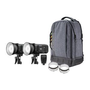 Westcott FJ400 II Strobe 2-Light Backpack Kit with FJ-X3 S Wireless Trigger for Sony Cameras