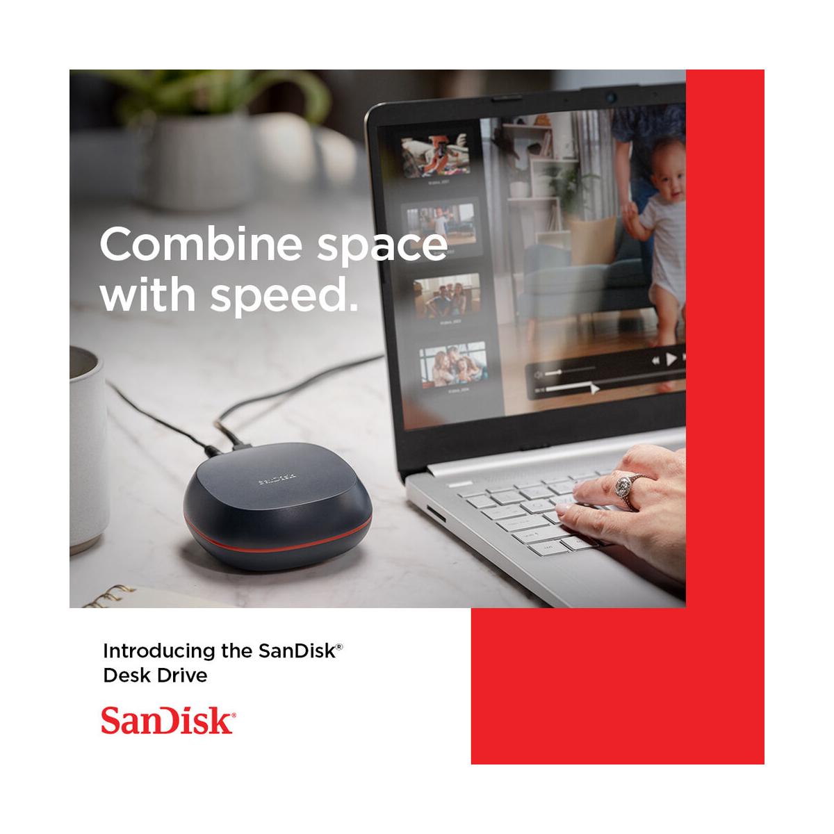 SanDisk 8TB SSD USB-C 3.2 Gen 2 External Drive