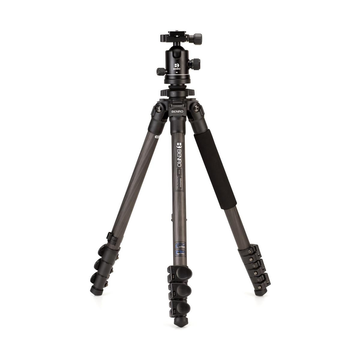 Benro Adventure 4-Section Carbon Fiber Tripod with B2 Ball Head