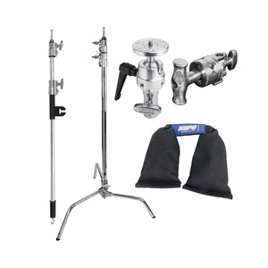 Kupo C-Stand Overhead Shooting Kit with Sliding Leg