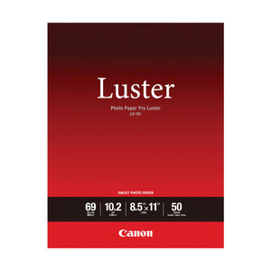 Canon LU-101 Photo Paper Pro Luster 8.5x11” (50)