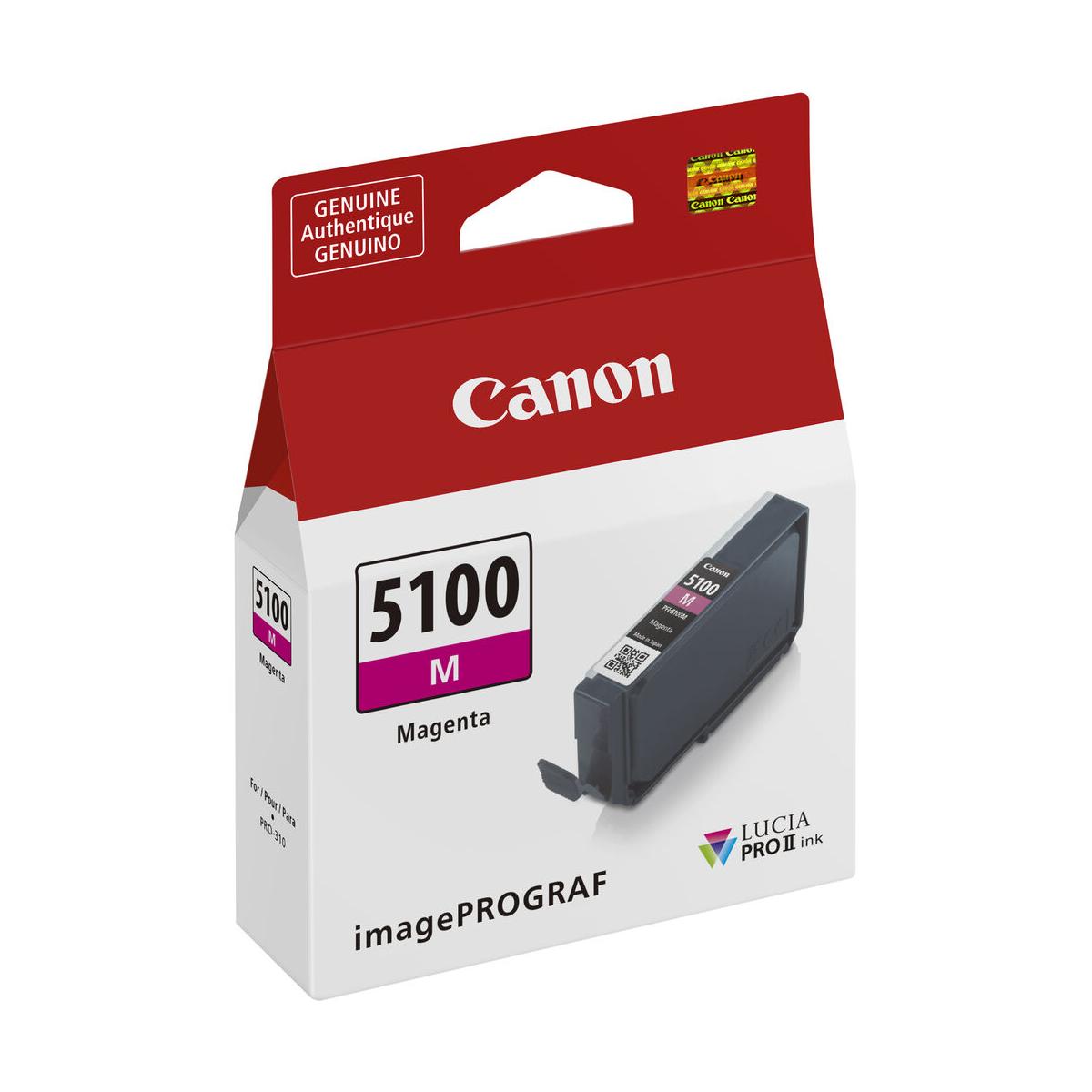 Canon PFI-5100 LUCIA PRO II Magenta Ink (PRO-310)