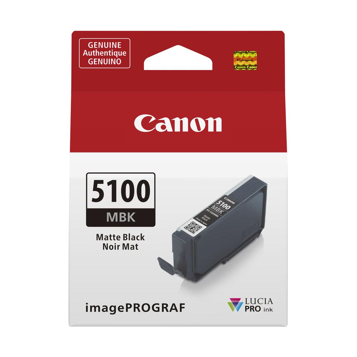 Canon PFI-5100 LUCIA PRO II Matte Black Ink (PRO-310)