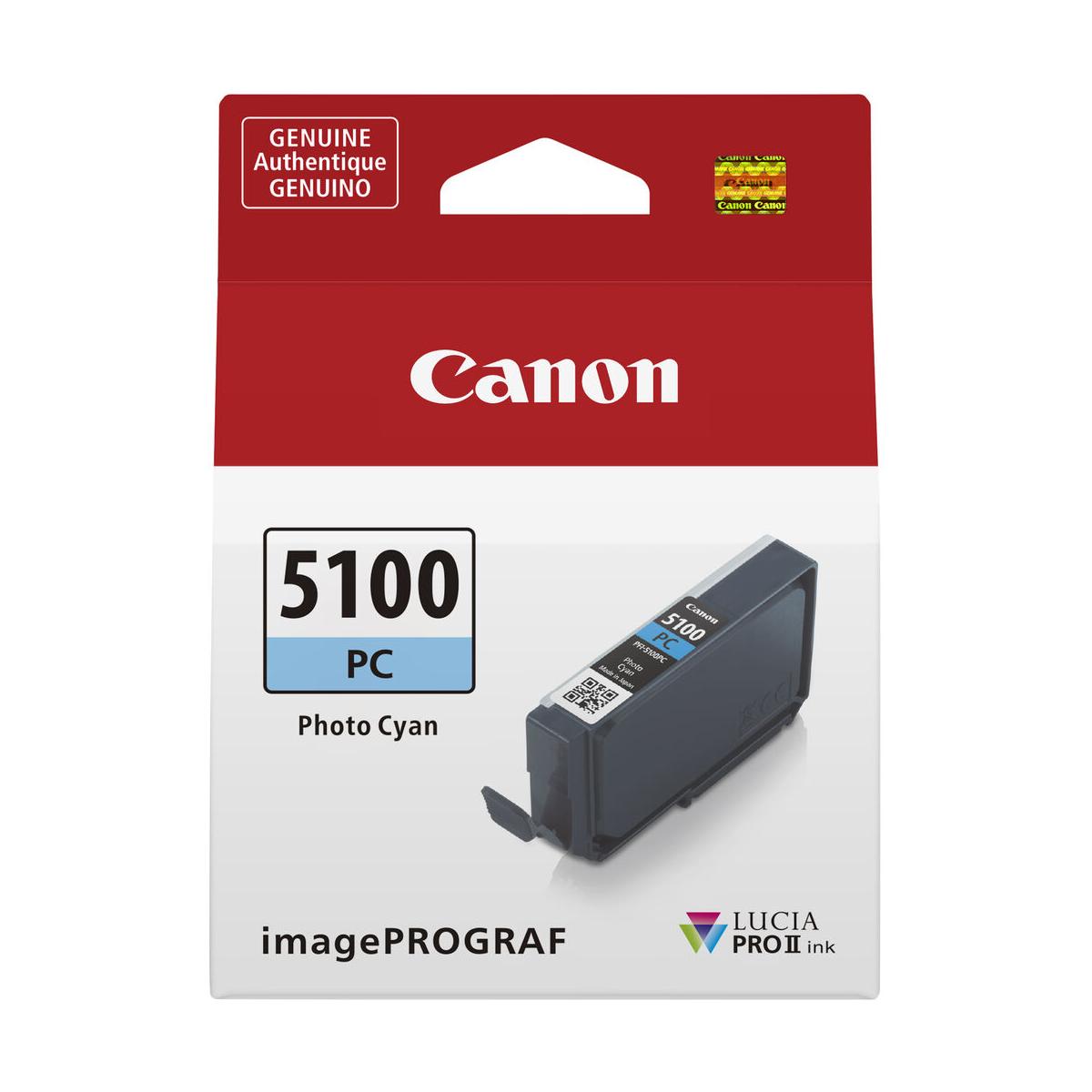 Canon PFI-5100 LUCIA PRO II Photo Cyan Ink (PRO-310)