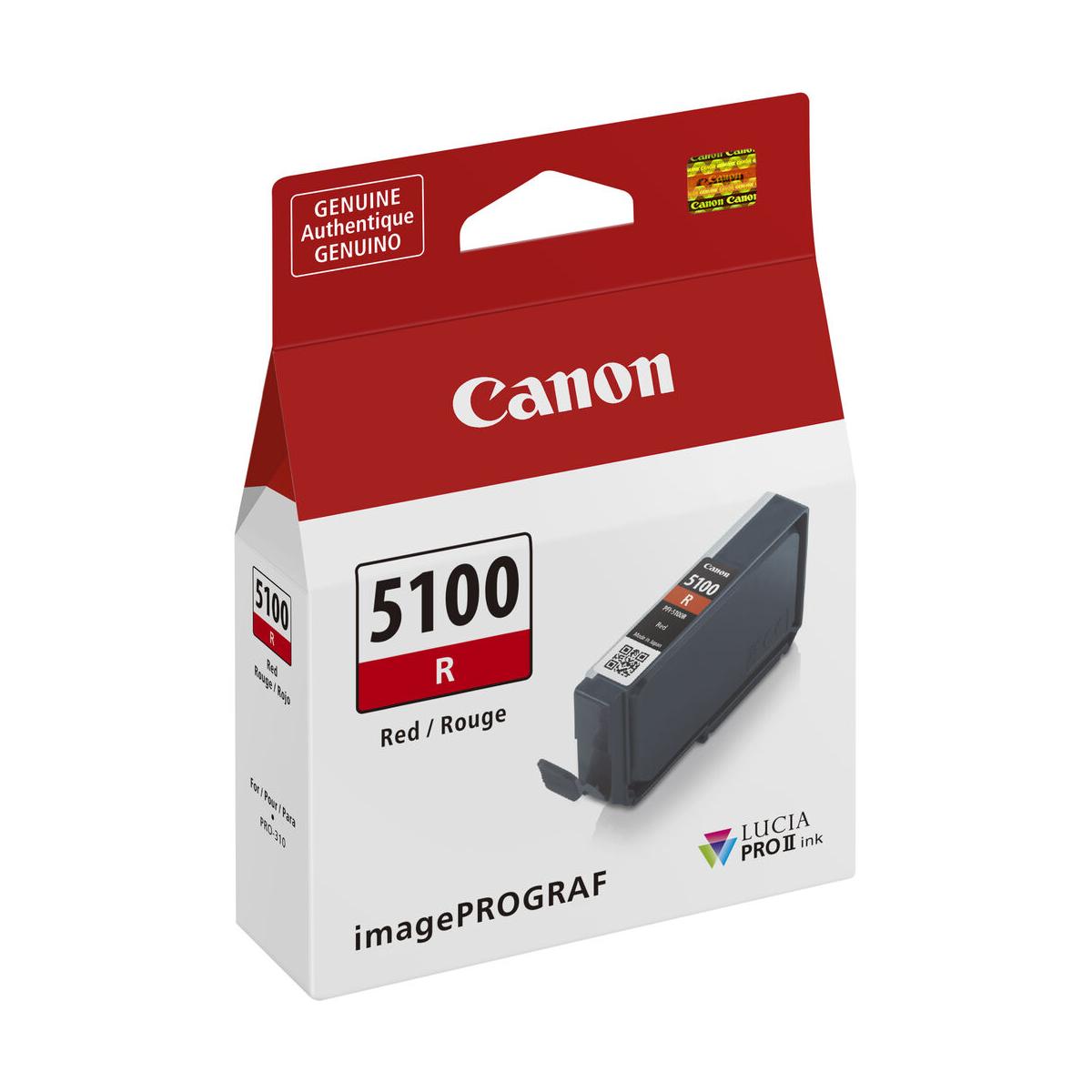 Canon PFI-5100 LUCIA PRO II Red Ink (PRO-310)