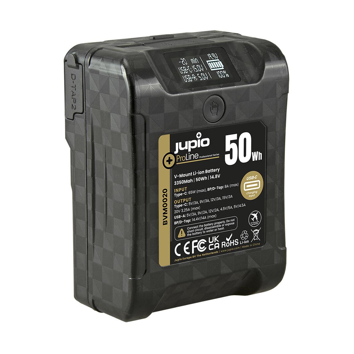 Jupio ProLine Extreme 50 V-Mount Battery (14.8V, 50Wh)