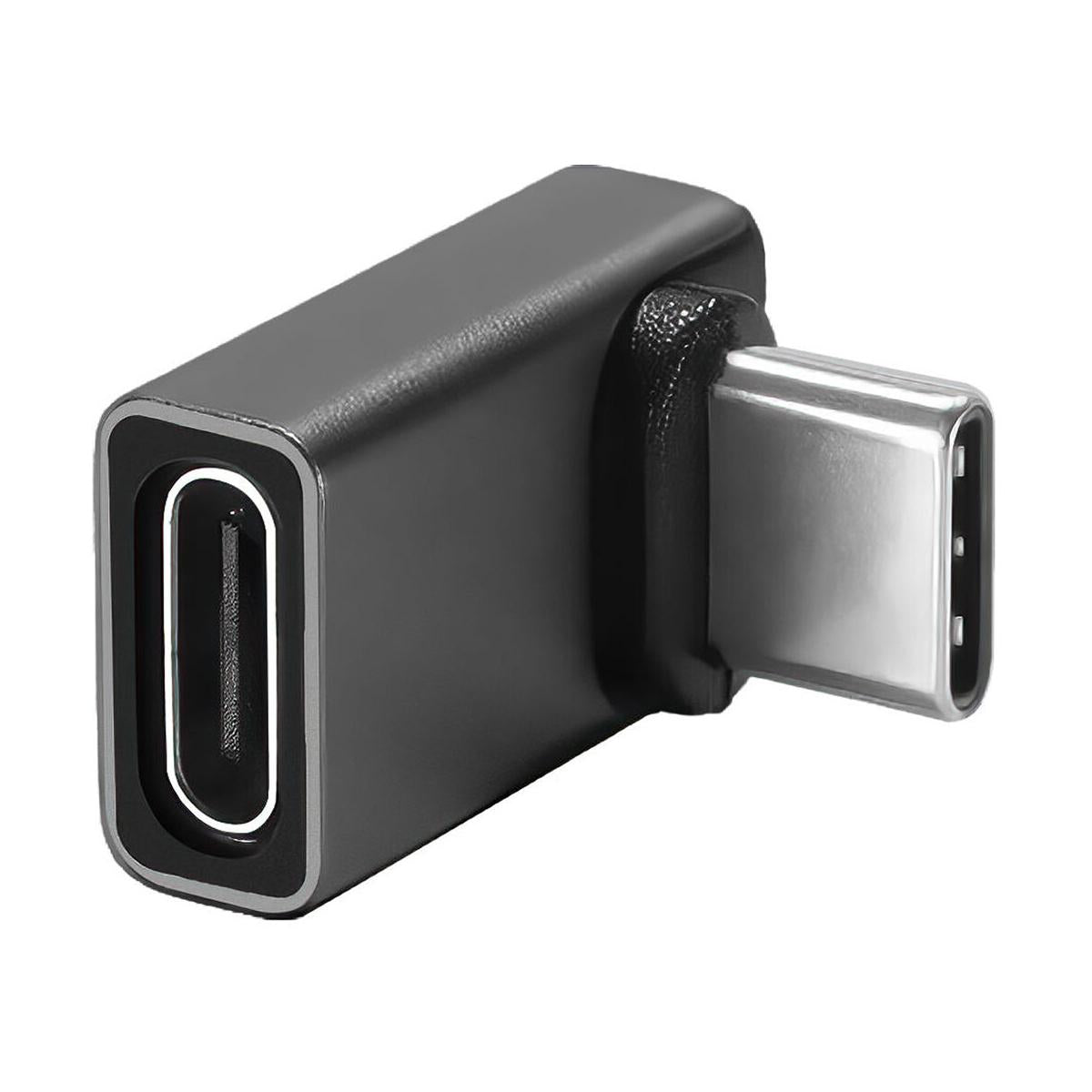 Kondor Blue USB-C Right-Angle Adapter for 8K Data and 100W PD