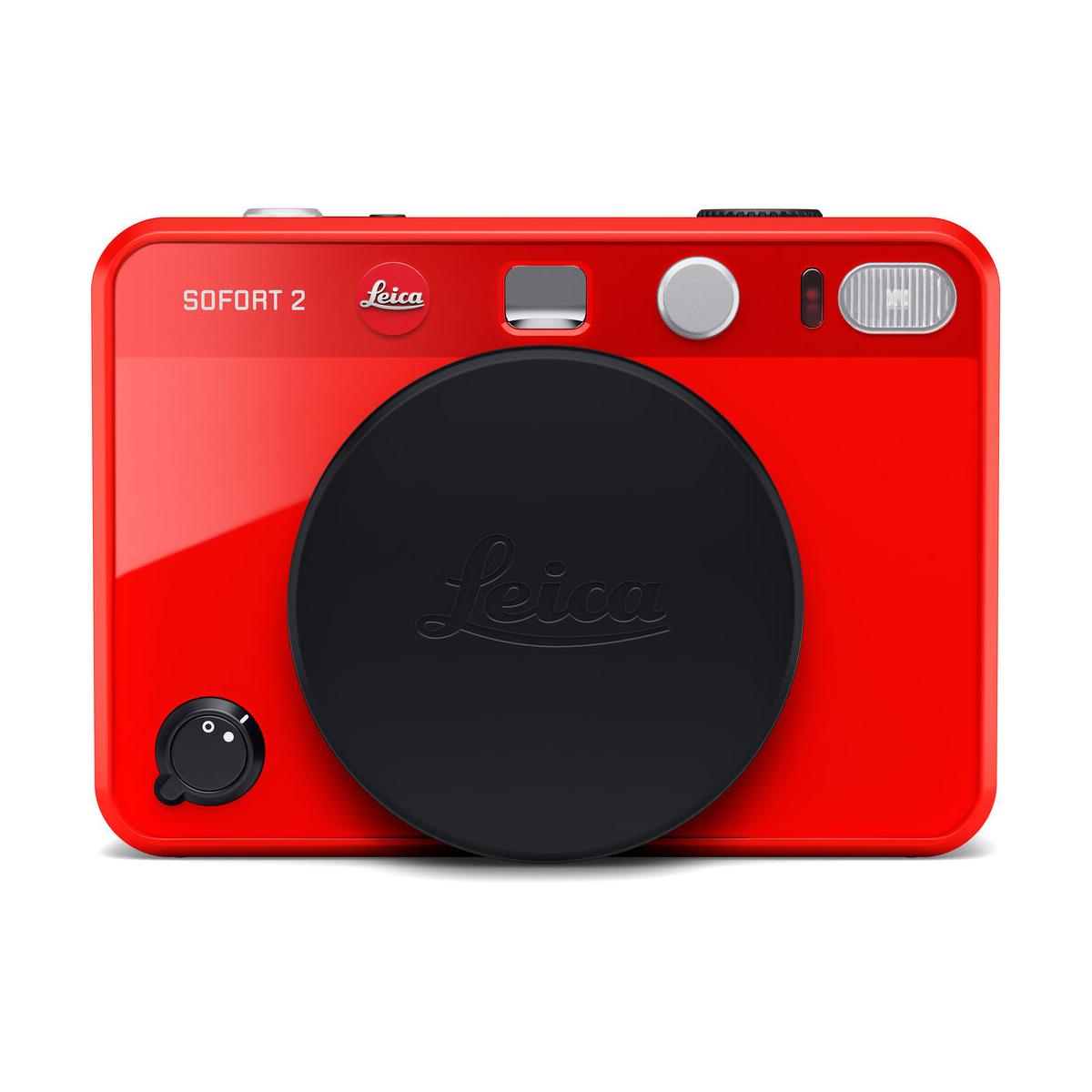 Leica SOFORT 2 Instant Film Camera (Red)