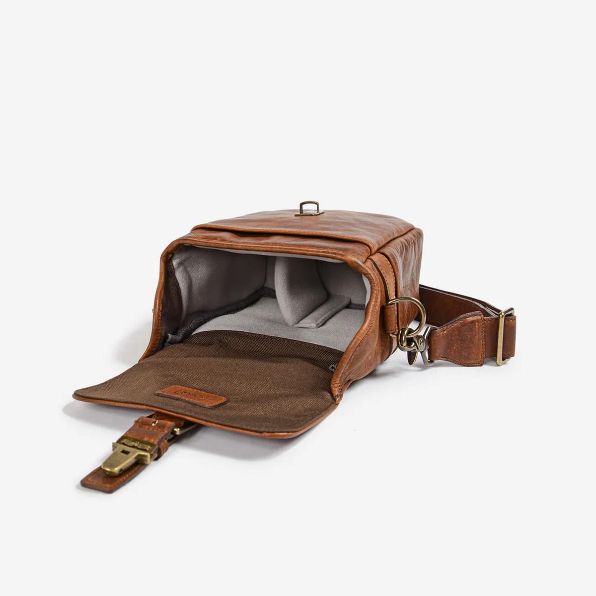 ONA Leather Bond Street Antique Cognac Messenger Bag