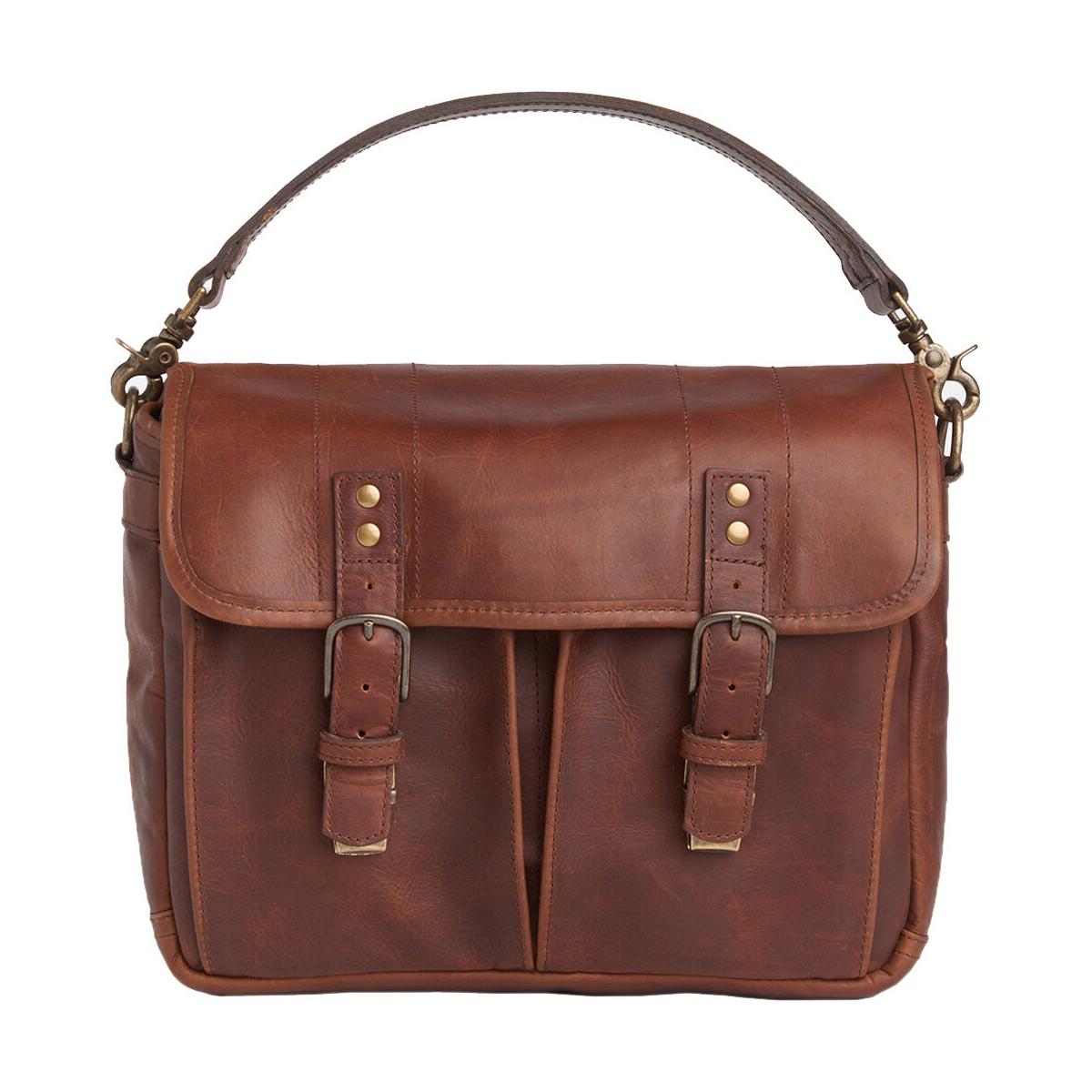 ONA Leather Prince Street Antique Cognac Messenger Bag