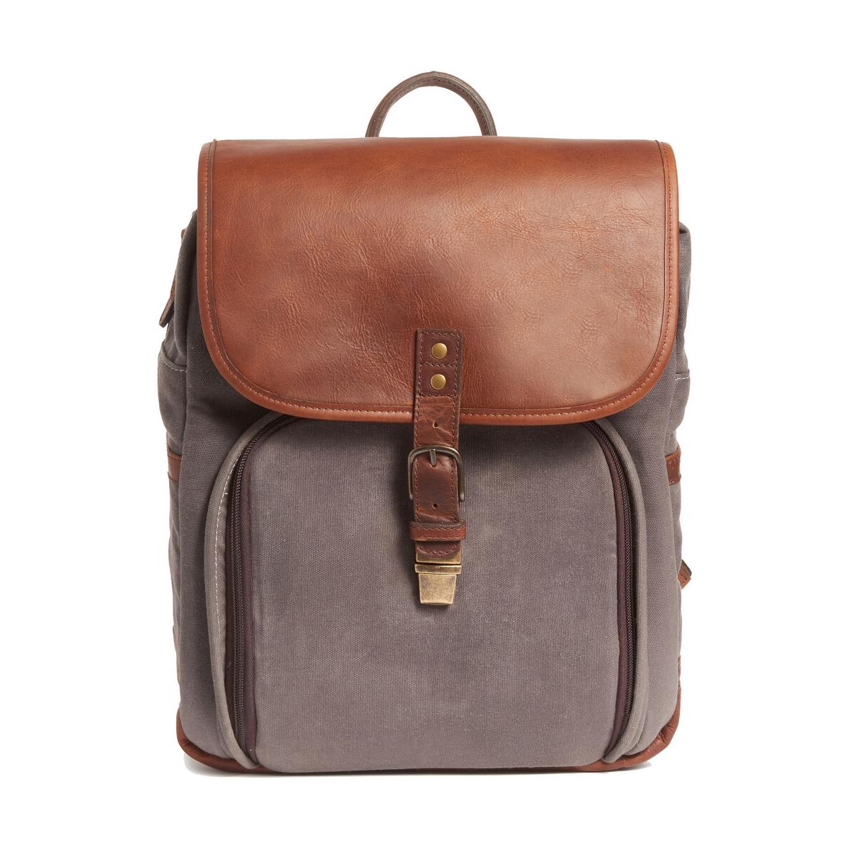 ONA Monterey Smoke / Antique Cognac Backpack