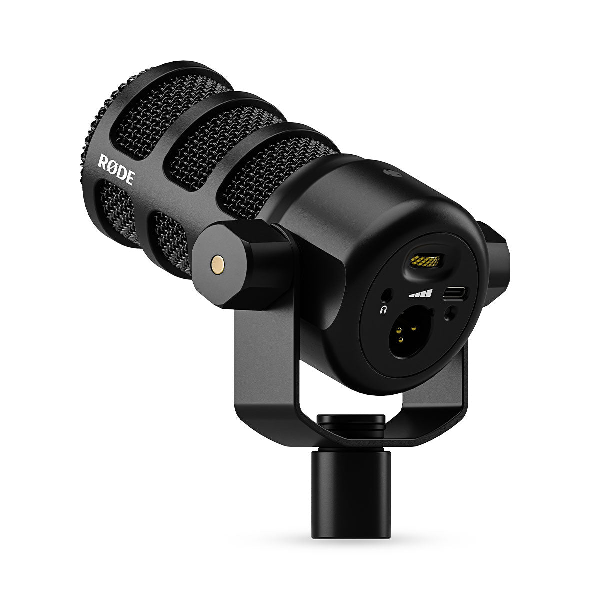 Microphone dynamique RØDE PodMic - USB ( Interface audio intégrée / Plug  And Play) , XLR, avec filtre anti-pop externe –