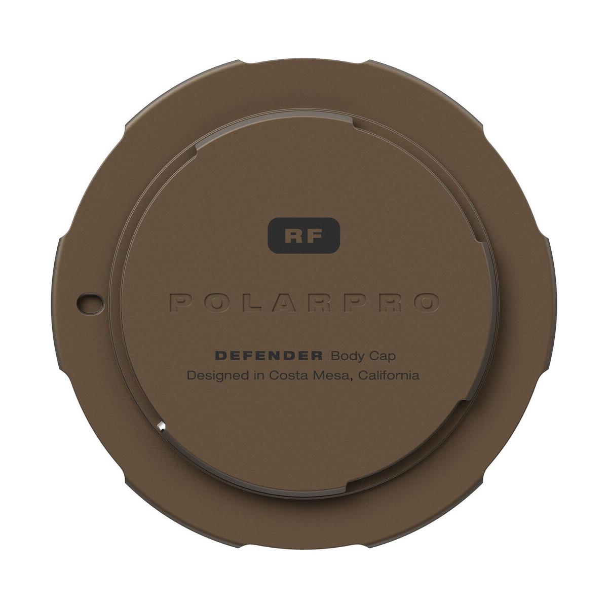 PolarPro Defender Body Cap for Canon RF Mount (Desert)