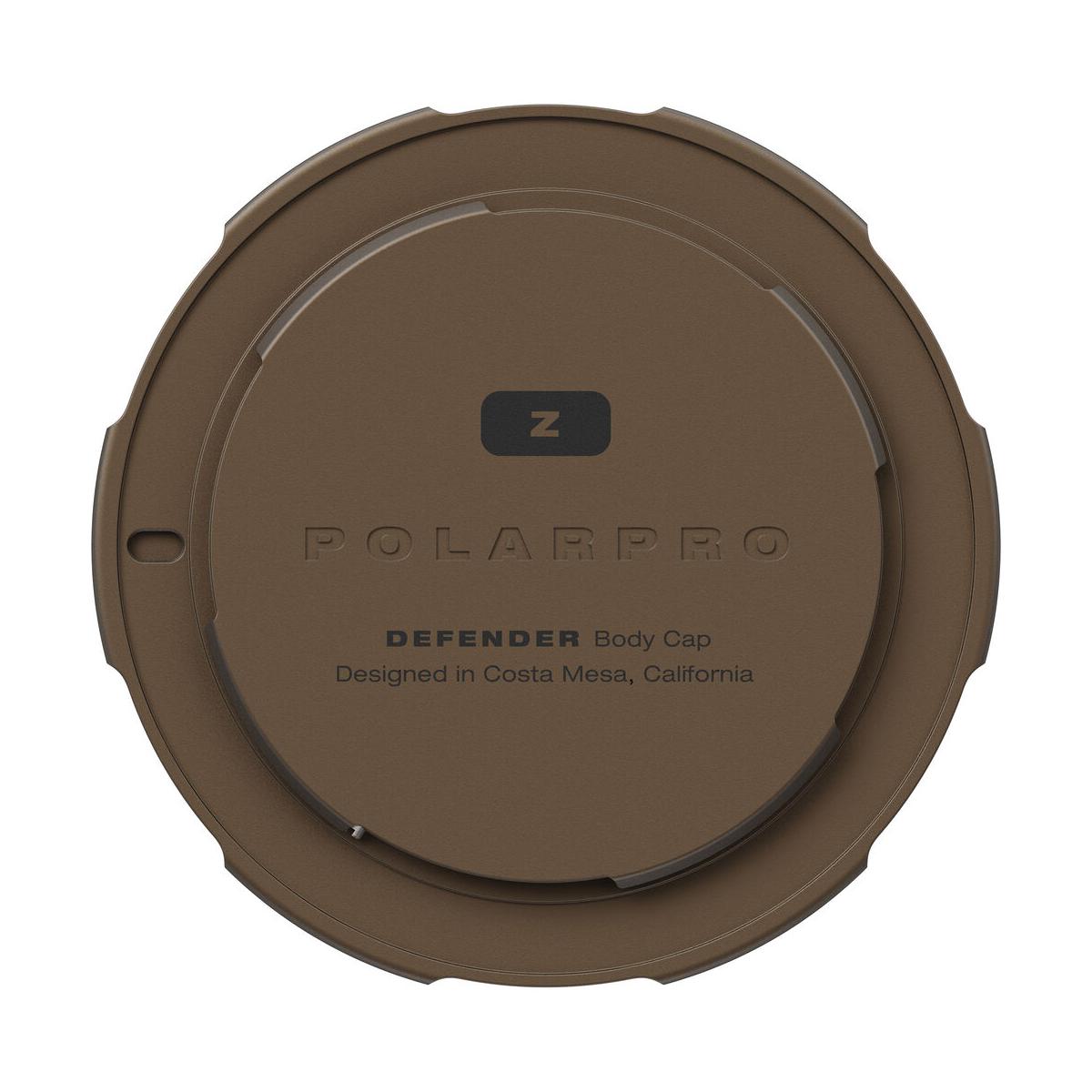 PolarPro Defender Body Cap for Nikon Z Mount (Desert)