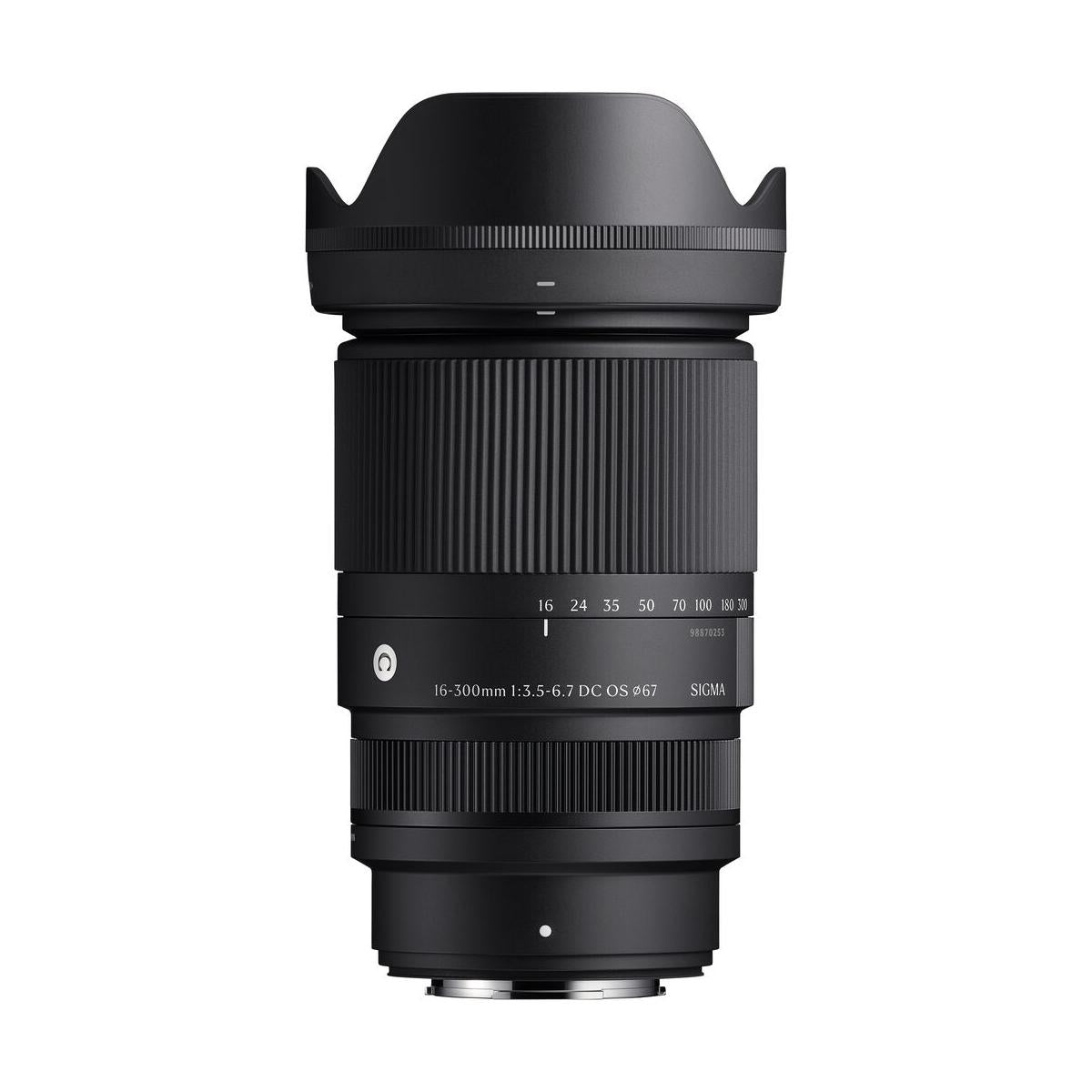 Sigma 16-300mm f/3.5-6.7 DC OS Contemporary Lens for Fuji X-Mount (APS-C)