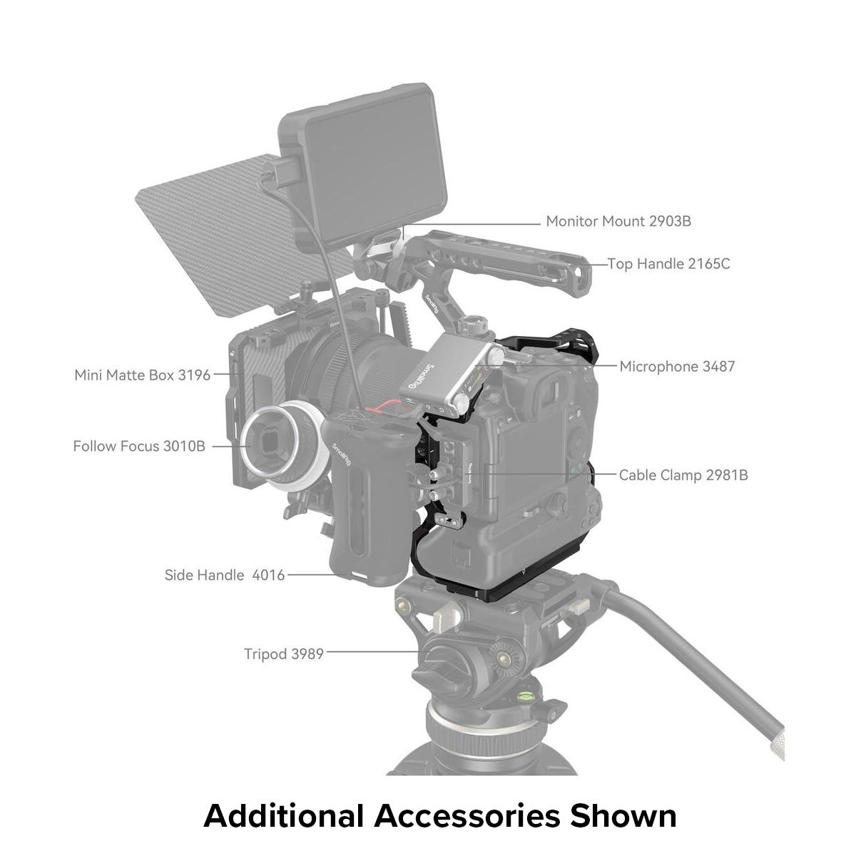 SmallRig Camera Cage for Select Canon Cameras with BG-R10 Grip