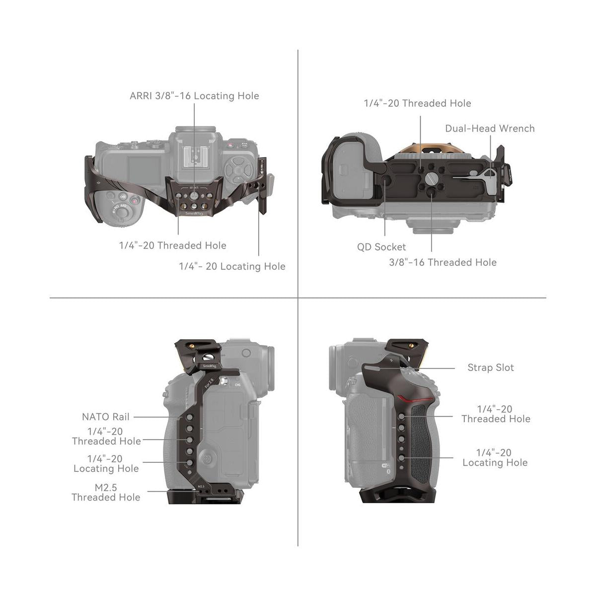 SmallRig “Night Eagle” Cage for Nikon Z8