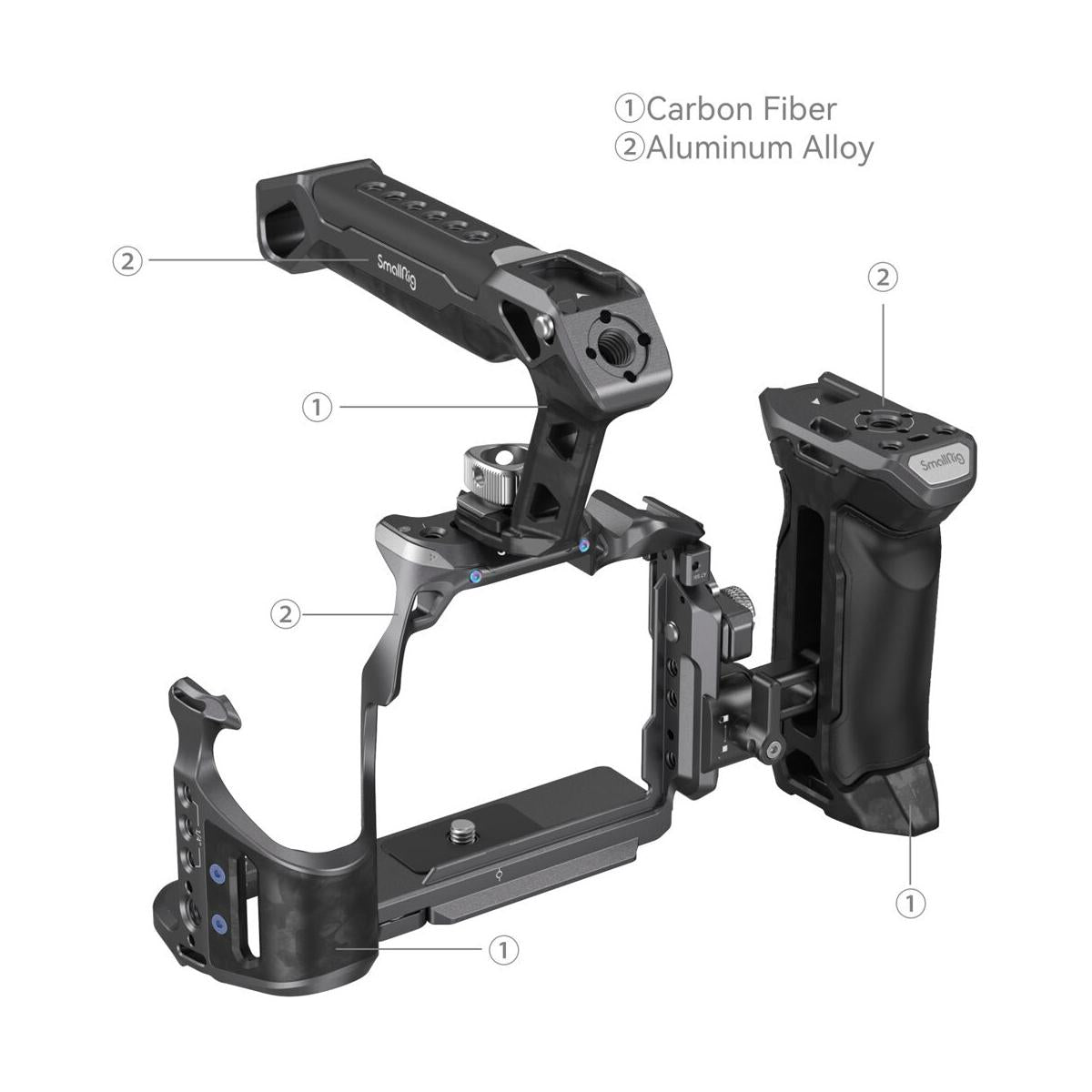 SmallRig "Rhinoceros" Advanced Cage Kit for Sony A7RV / A7IV / A7SIII