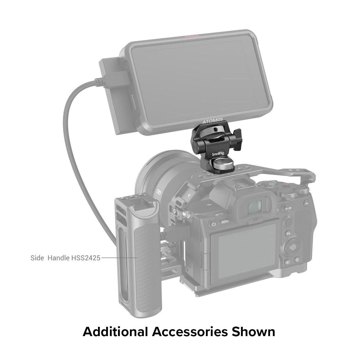 SmallRig Swivel and Tilt Adjustable Monitor Mount with ARRI-Style Mount