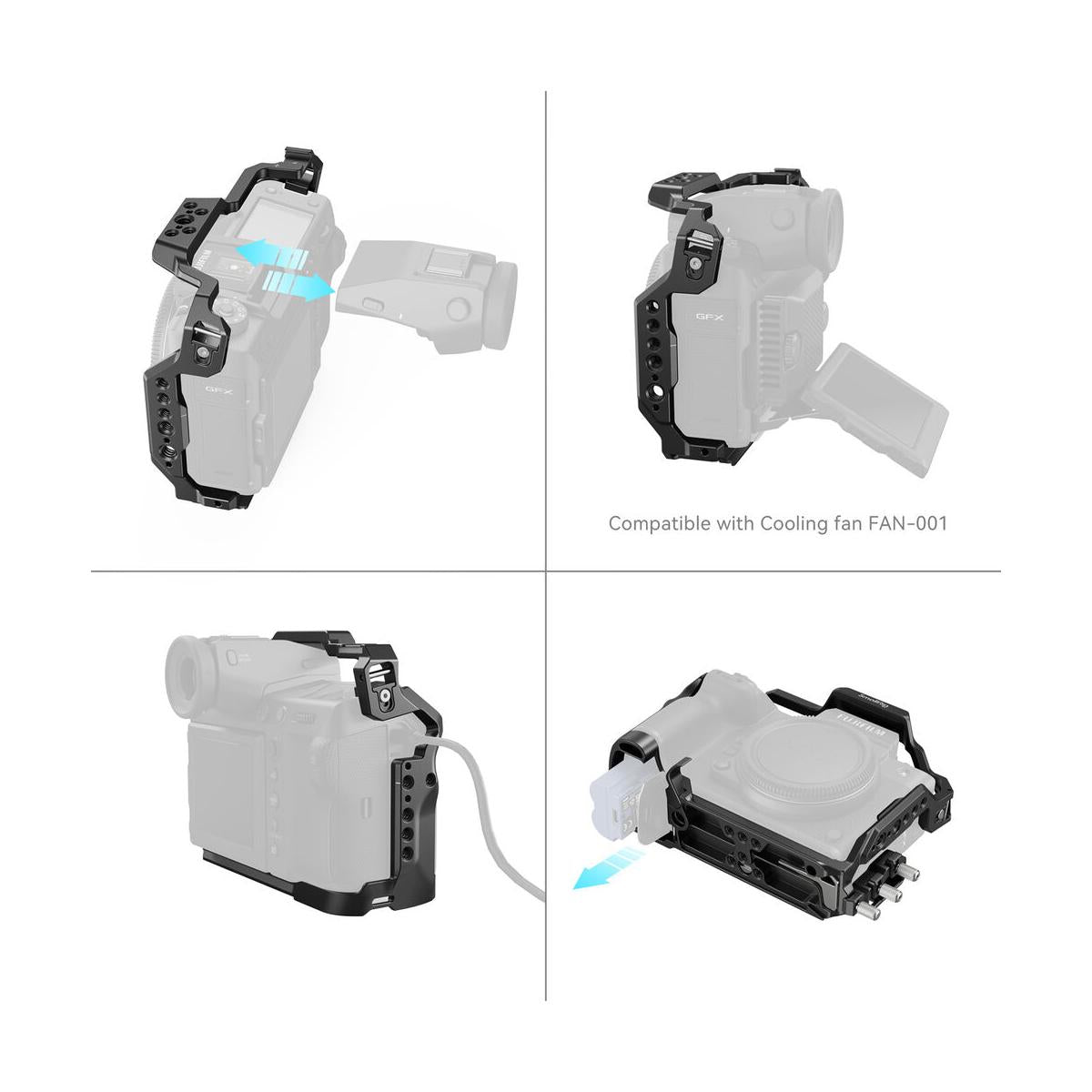 Smallrig Cage Kit for Fujifilm GFX100 II