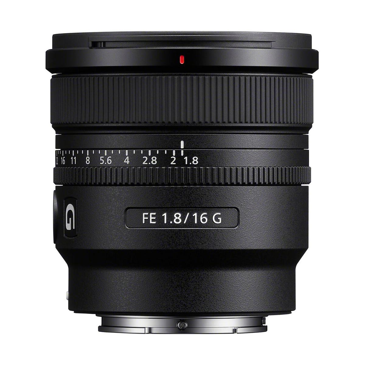 Sony FE 16mm f1.8 G Lens