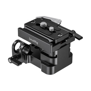 SmallRig Universal 15mm Rail Support System with Quick Release Plate