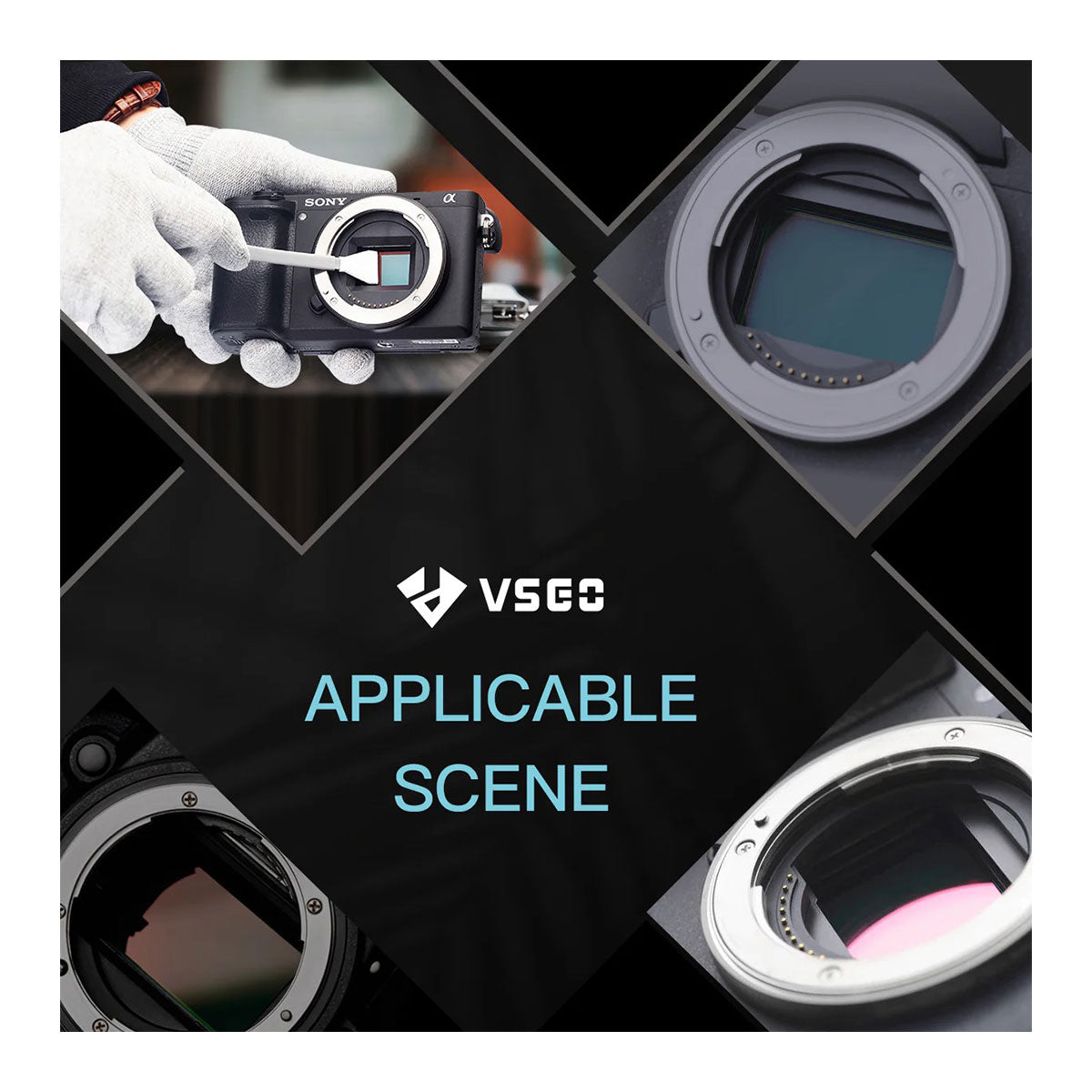 VSGO Sensor Cleaning Kit for APS-C Crop Cameras