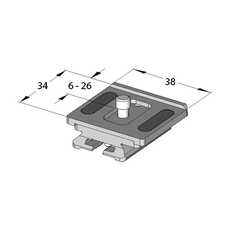 Arca-Swiss Variokit monoballFix Compact Cameraplate