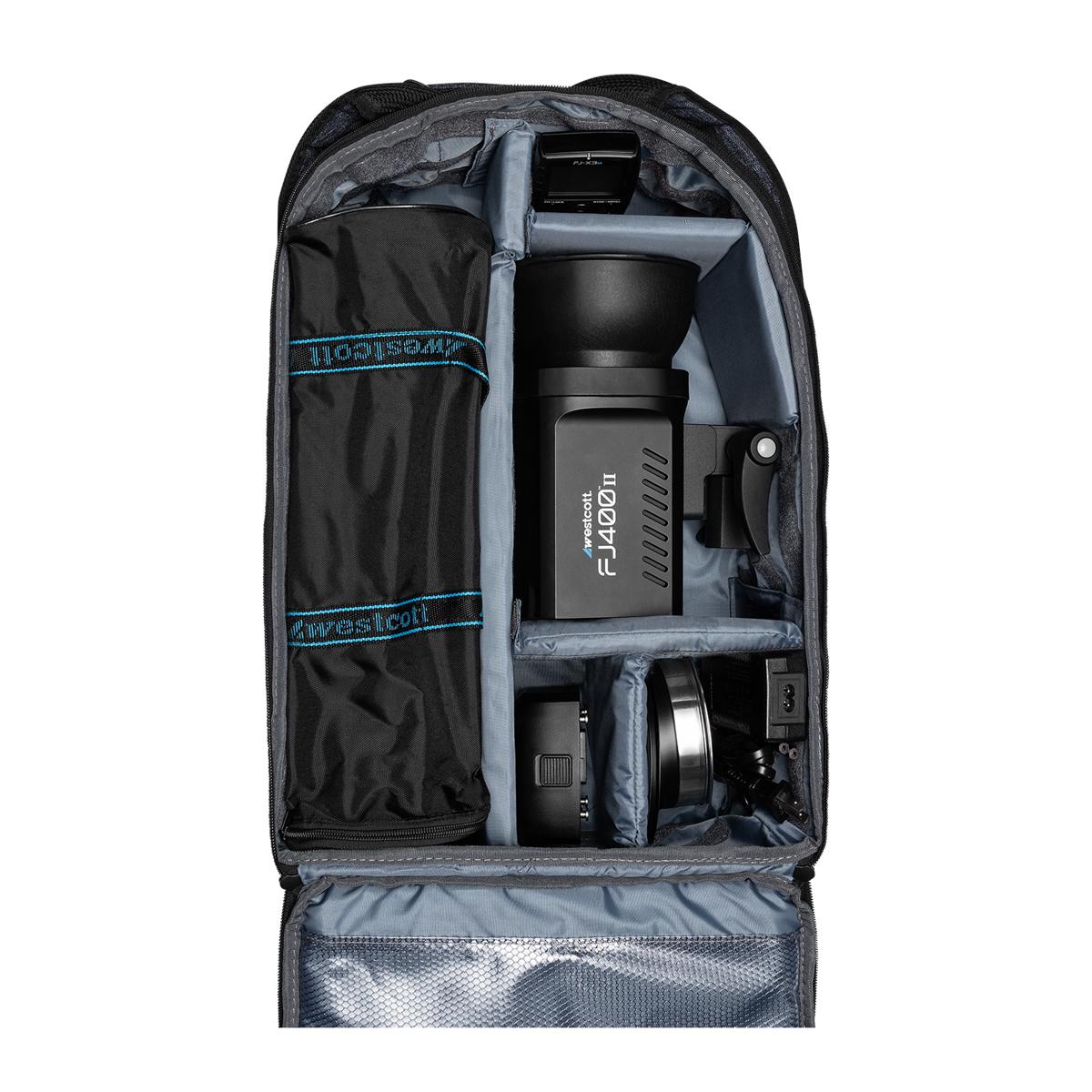 Westcott FJ400 II Strobe 1-Light Backpack Kit with FJ-X3 M Universal Wireless Trigger