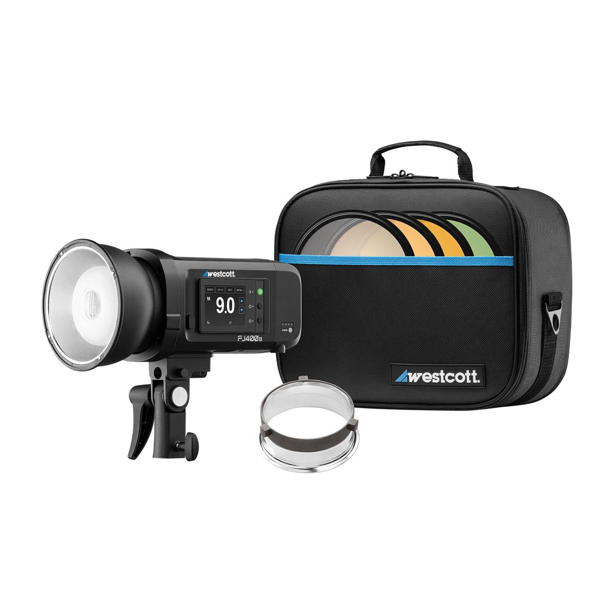 Westcott FJ400 II Strobe Portrait Lighting Kit with FJ-X3 M Universal Wireless Trigger