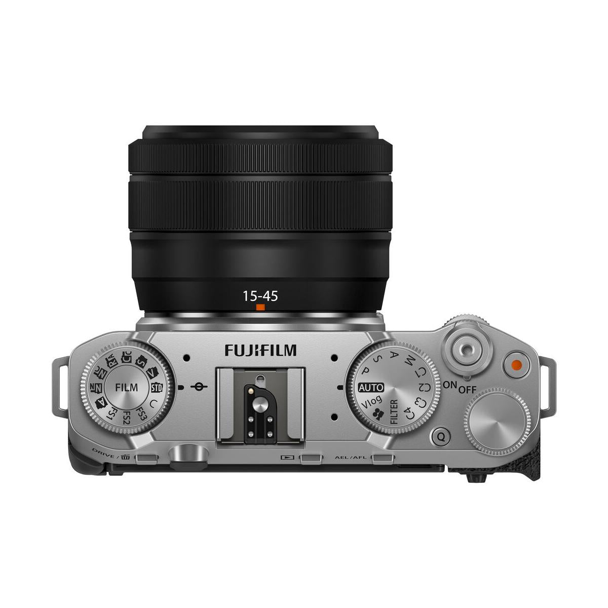 Fujifilm X-M5 Mirrorless Camera with 15-45mm Lens (Silver)