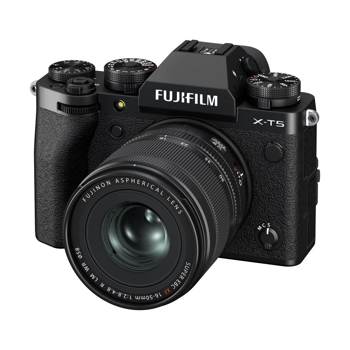 Fujifilm X-T5 Mirrorless Camera with 16-50mm f/2.8-4.8 Lens (Black)