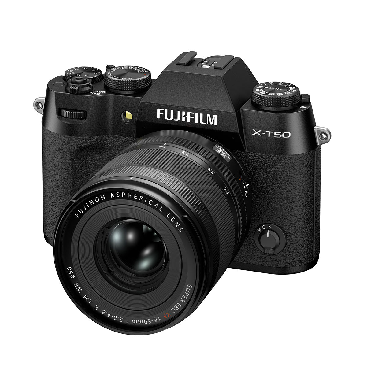 Fujifilm X-T50 Mirrorless Camera with 16-50mm Lens (Black)