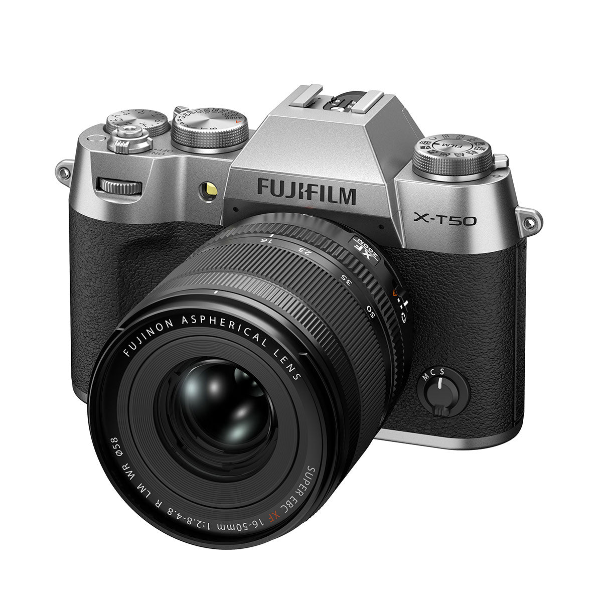 Fujifilm X-T50 Mirrorless Camera with 16-50mm Lens (Silver)
