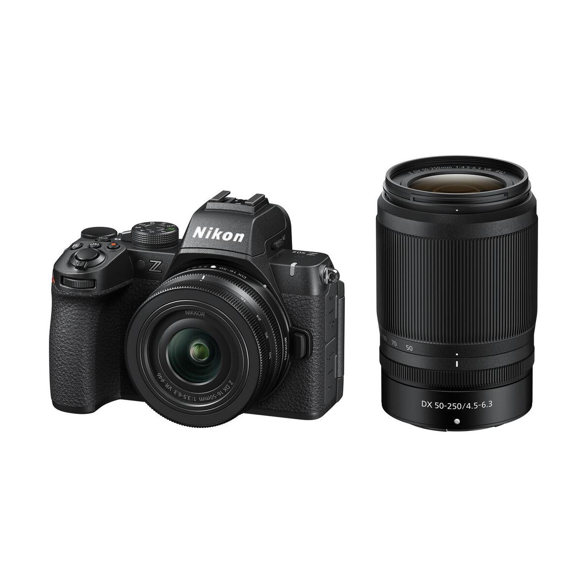 Nikon Z50 II Mirrorless Camera with 16-50mm & 50-250mm Lens