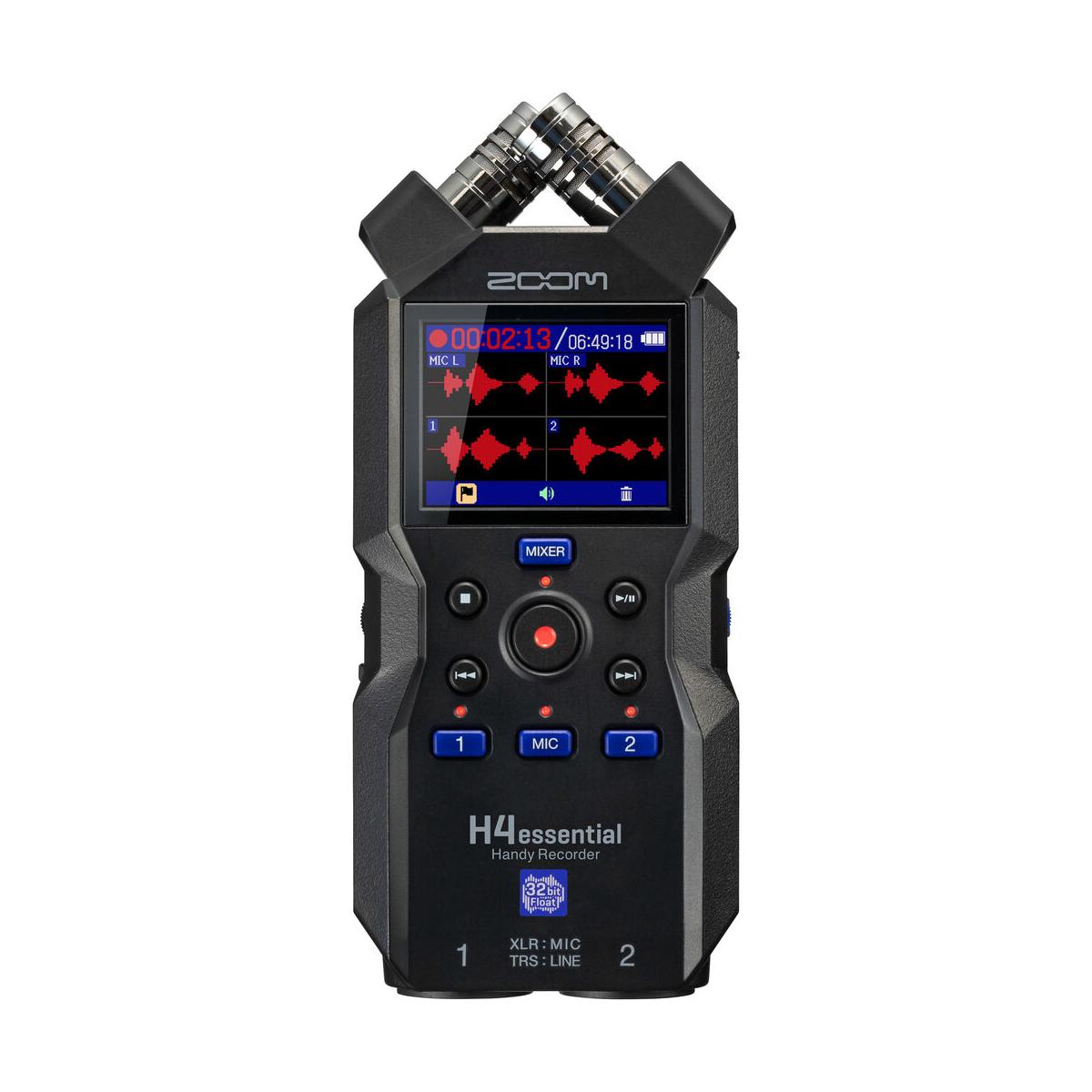 Zoom H4essential 4-Track 32-Bit Float Handy Recorder