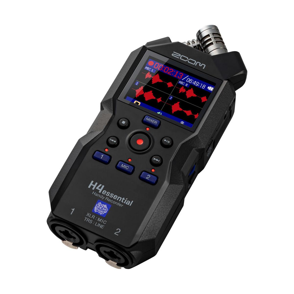 Zoom H4essential 4-Track 32-Bit Float Handy Recorder