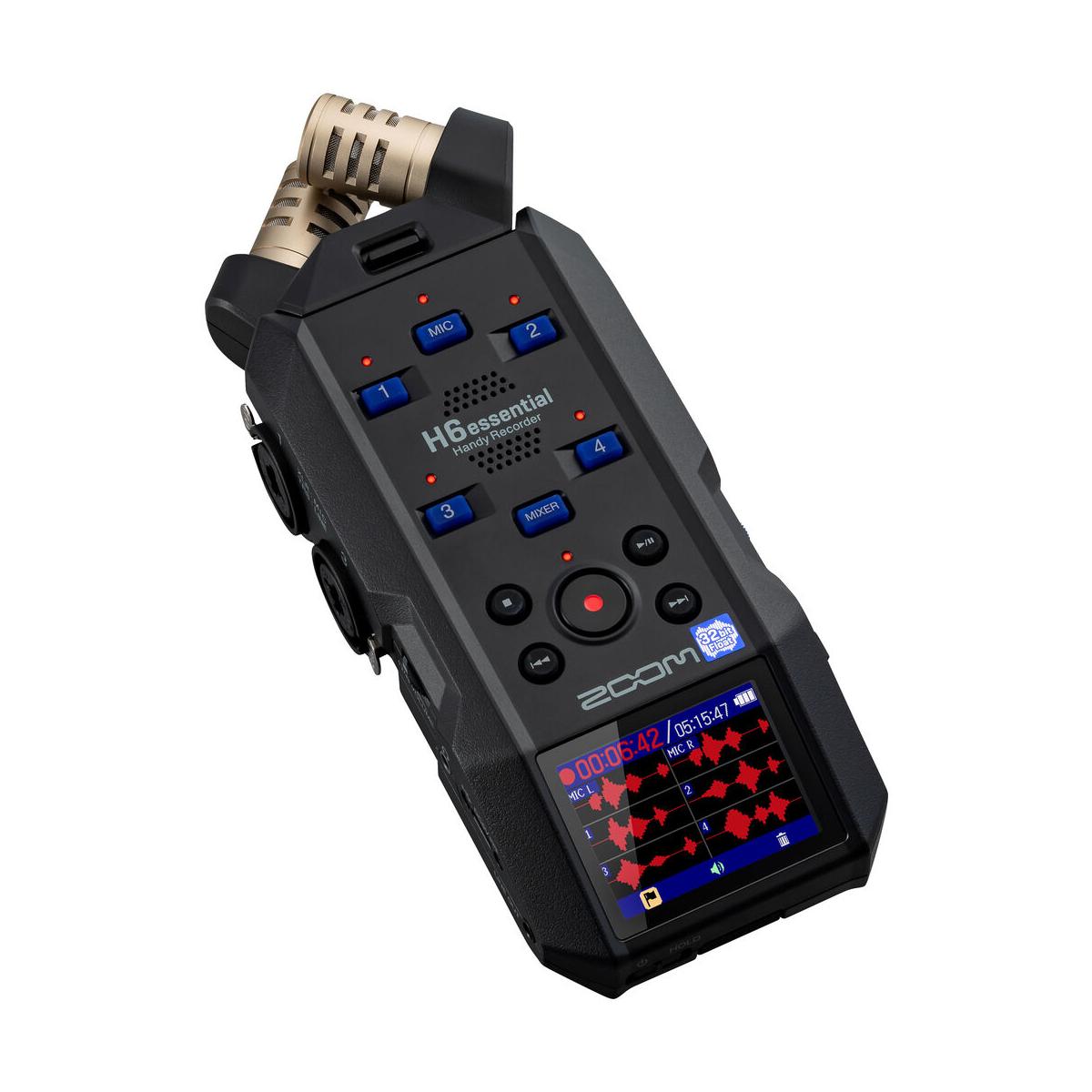 Zoom H6essential 6-Track 32-Bit Float Handy Recorder