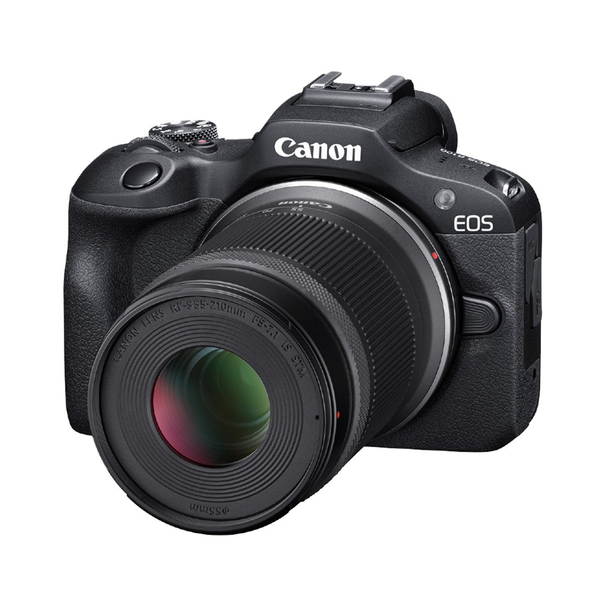 Canon EOS R100 Mirrorless Camera with RF-S 18-45mm and 55-210mm Lens K