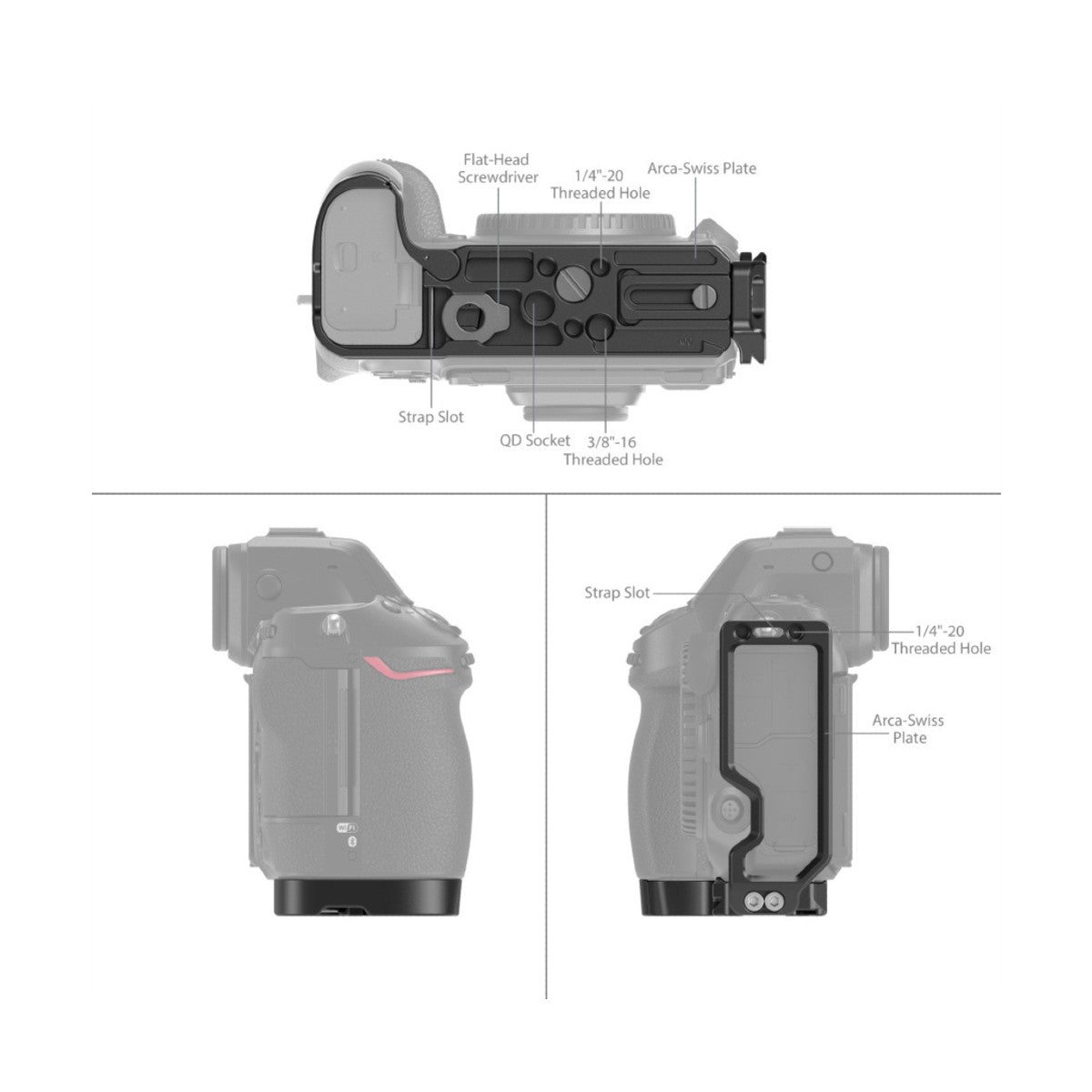 SmallRig L-Bracket for Nikon Z8