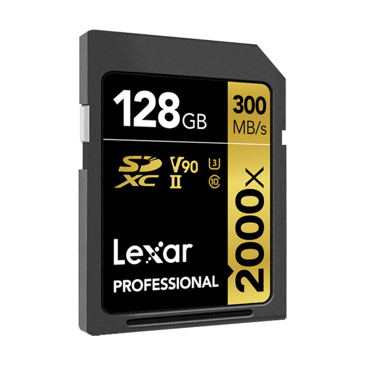 Lexar 128GB Professional 2000x UHS-II V90 SDXC Memory Card