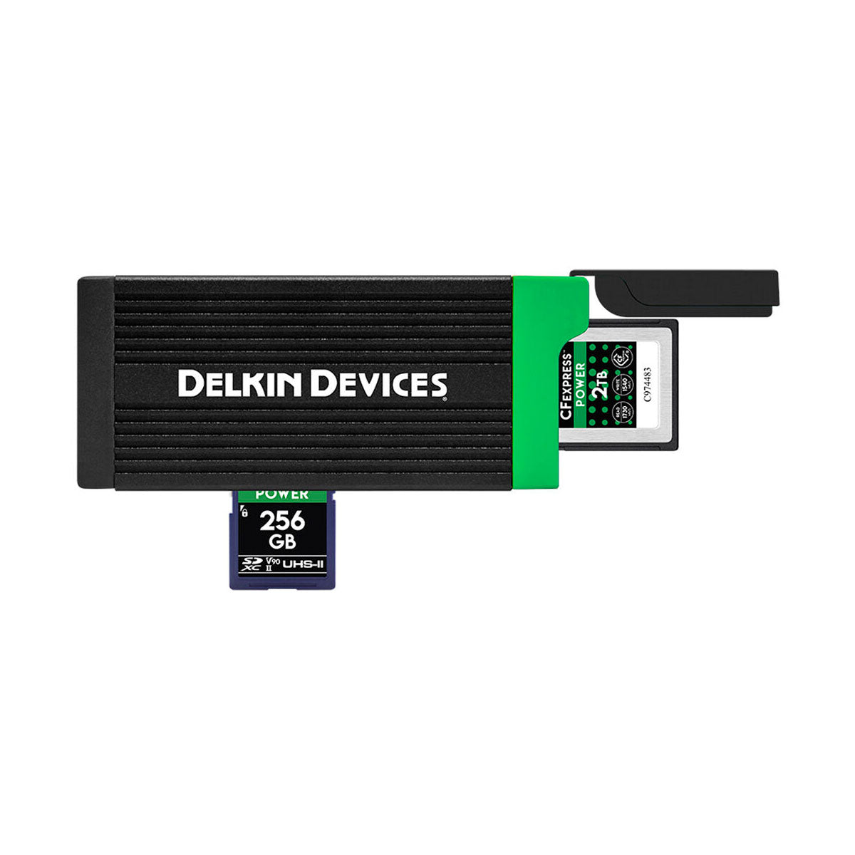 Delkin Devices USB 3.2 CFexpress Type B and UHS-II SD Memory Card Read