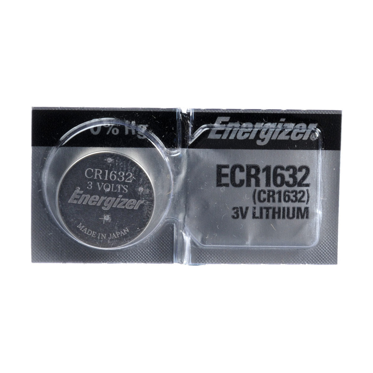 Energizer CR1632 3V Lithium Coin Battery - 2 Pack 