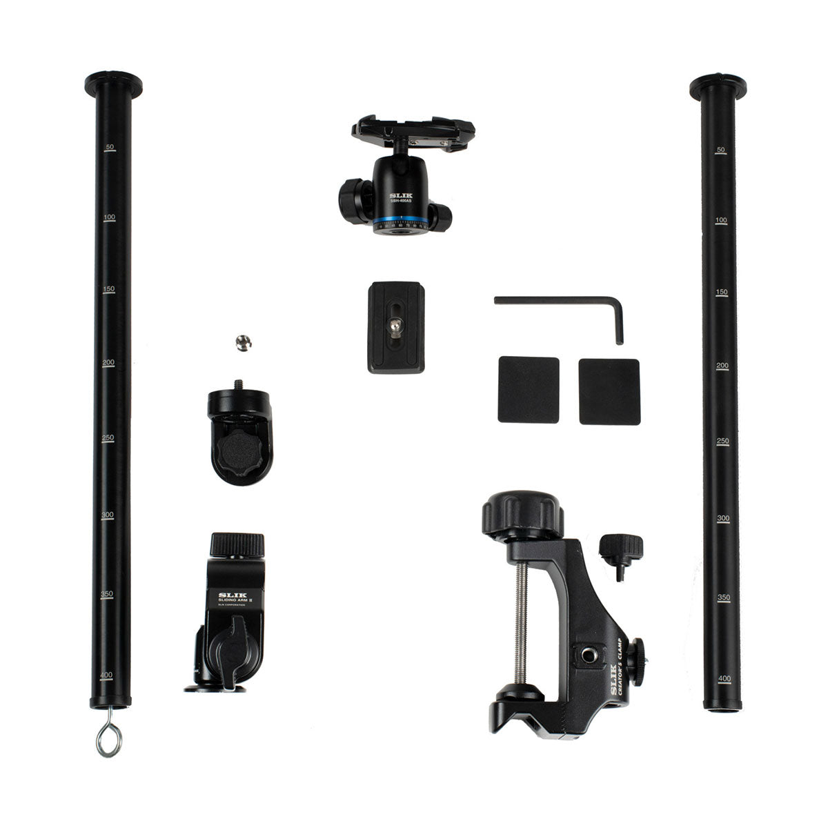 Slik Creator's Studio Kit with Creators Clamp, Sliding Arm II, and SBH